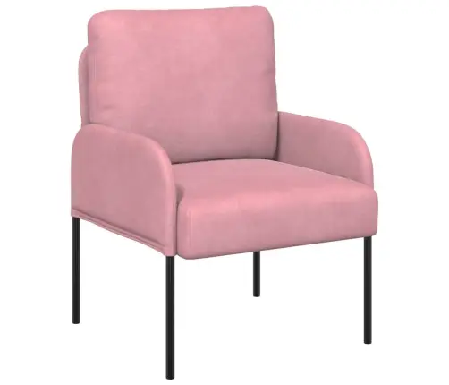 Sofos Su Pagalve 55Cm Rožinė Fanera