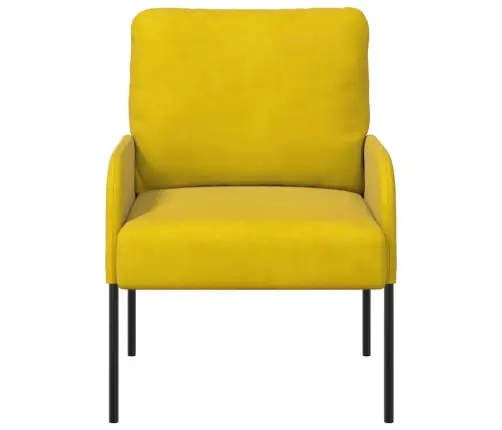 Sofos Su Pagalve 55Cm Geltona Fanera