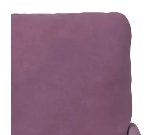 Dīvāni Ar Spilvenu 55Cm Violeta Saplāksnis Vidaxl