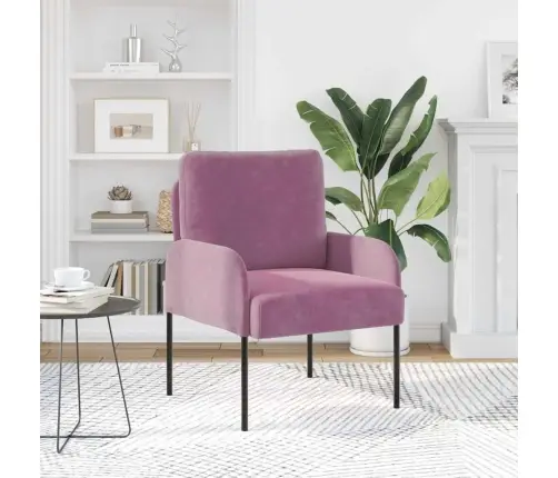 Dīvāni Ar Spilvenu 55Cm Violeta Saplāksnis Vidaxl