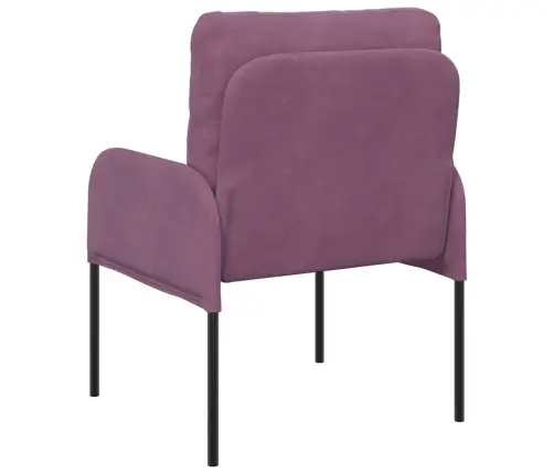 Dīvāni Ar Spilvenu 55Cm Violeta Saplāksnis Vidaxl