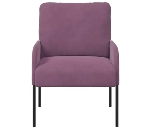 Dīvāni Ar Spilvenu 55Cm Violeta Saplāksnis Vidaxl