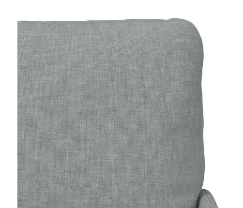 Sofos Su Pagalve 110Cm Šviesiai Pilka Fanera