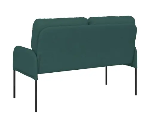 Dīvāni Ar Spilvenu 110Cm Tumši Zaļš Saplāksnis Vidaxl