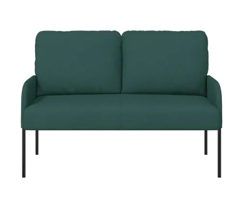 Dīvāni Ar Spilvenu 110Cm Tumši Zaļš Saplāksnis Vidaxl
