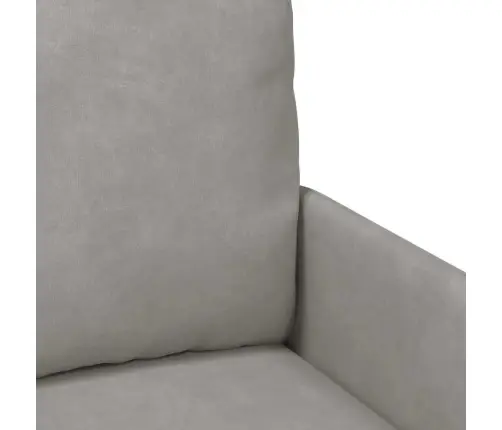 Dīvāni Ar Spilvenu 110Cm Gaiši Pelēks Saplāksnis Vidaxl