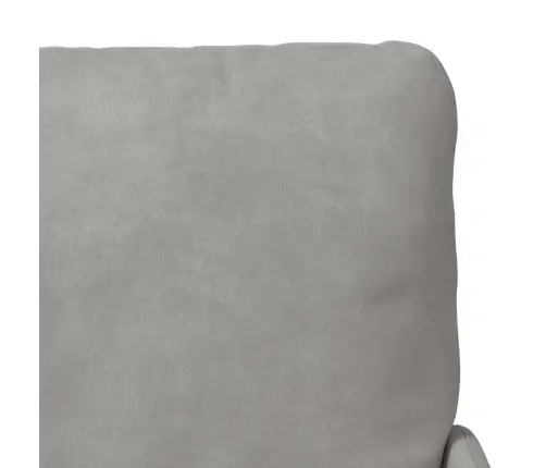 Dīvāni Ar Spilvenu 110Cm Gaiši Pelēks Saplāksnis Vidaxl