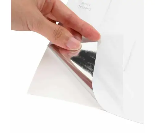 Metro Flīze 10 Pcs Balts 30,5 X 30,5 Cm Poliuretāns Un Pet Vidaxl