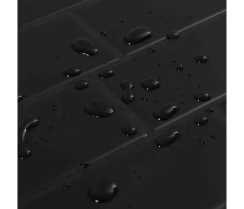 Subway Plaat 10 Pcs Must 29 X 21 Cm Polüuretaan Ja Pet