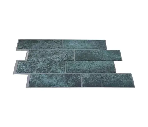 Dekoratīvās Uzlīmes 50 Pcs Zils Zaļš 29,4 X 21,4 X 0,8 Cm Vidaxl