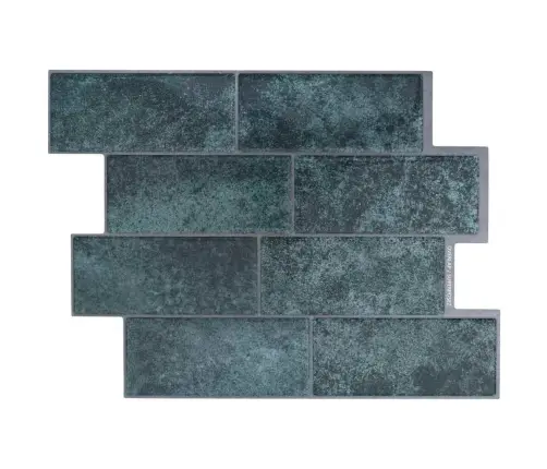 Dekoratīvās Uzlīmes 50 Pcs Zils Zaļš 29,4 X 21,4 X 0,8 Cm Vidaxl