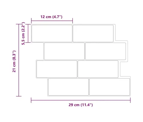 Dekoratīvās Uzlīmes 50 Pcs Zils Zaļš 29,4 X 21,4 X 0,8 Cm Vidaxl