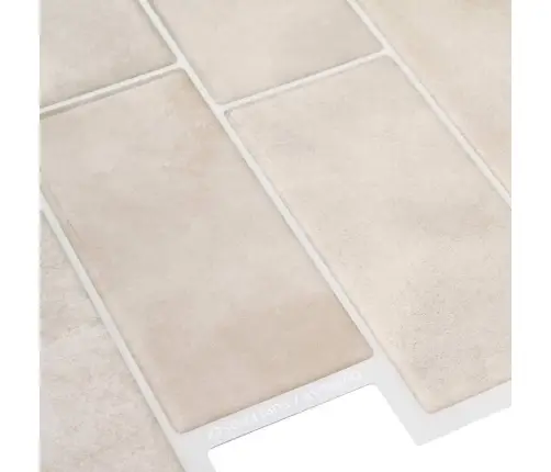 Dekoratīvās Uzlīmes 50 Pcs Beige Marmor 29,4 X 21,4 X 0,8 Cm Vidaxl