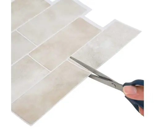 Dekoratīvās Uzlīmes 50 Pcs Beige Marmor 29,4 X 21,4 X 0,8 Cm Vidaxl