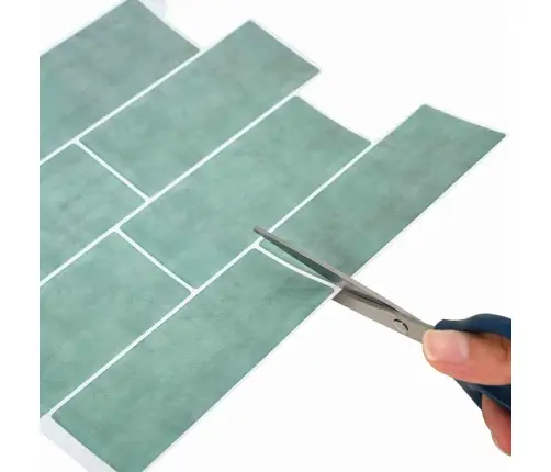 Metro Plytelė 20 Pcs Pilkai Žalia 29 X 21 Cm