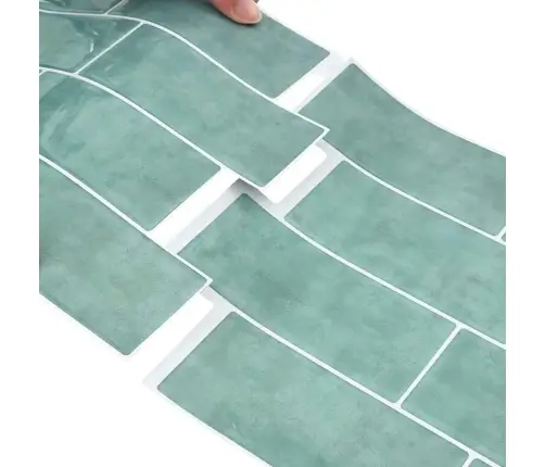 Metro Plytelė 20 Pcs Pilkai Žalia 29 X 21 Cm