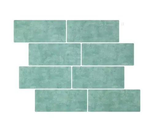 Metro Plytelė 20 Pcs Pilkai Žalia 29 X 21 Cm