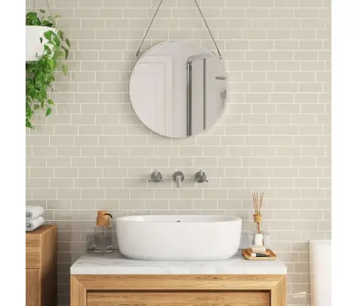 Dekoratīvās Uzlīmes 50 Pcs Bēša 29,4 X 21,4 X 0,8 Cm Vidaxl