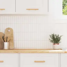 Taisnstūra Flīze 10 Pcs Balts 29 X 23 X 0,08 Cm Vidaxl