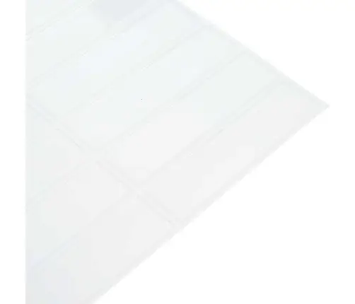 Stačiakampė Plytelė 50 Pcs Balta 29 X 23 X 0,08 Cm