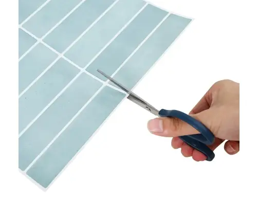 Dekoratīvās Uzlīmes 50 Pcs Pelēki Zaļa 29 X 22,9 X 0,8 Cm Vidaxl