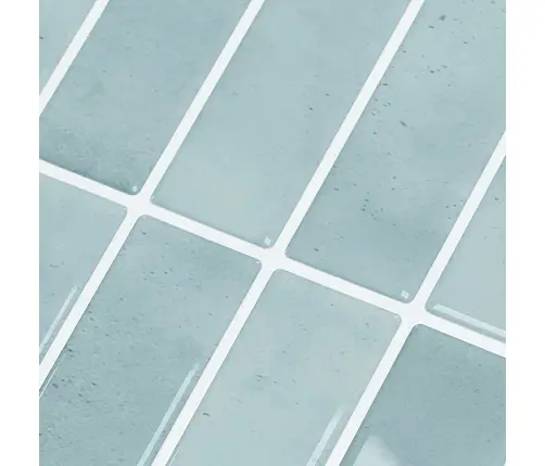 Dekoratīvās Uzlīmes 50 Pcs Pelēki Zaļa 29 X 22,9 X 0,8 Cm Vidaxl