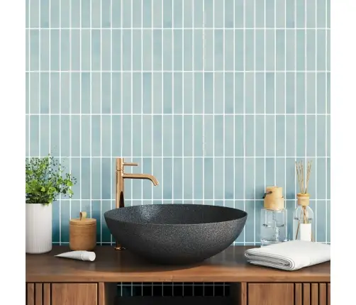 Dekoratīvās Uzlīmes 50 Pcs Pelēki Zaļa 29 X 22,9 X 0,8 Cm Vidaxl