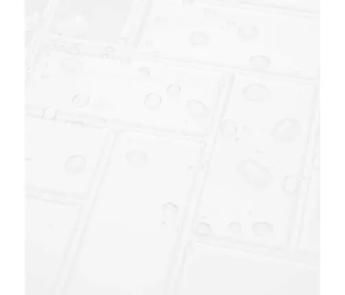 Kalasaba Plaat 10 Pcs Valge 30 X 30 Cm Polüuretaan Ja Pet