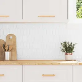 Dekoratīvās Uzlīmes 20 Pcs Balts 30 X 30 X 0,8 Cm Vidaxl