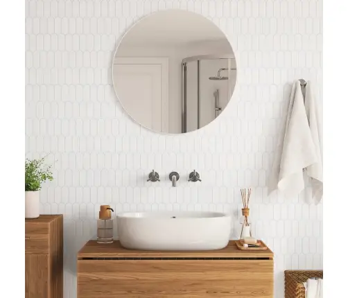 Dekoratīvās Uzlīmes 20 Pcs Balts 30 X 30 X 0,8 Cm Vidaxl