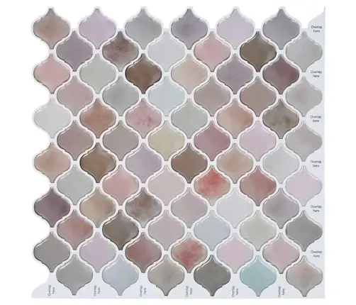 Lanturn Plaat 20 Pcs Beež 27 X 27 Cm Polüuretaan Ja Pet