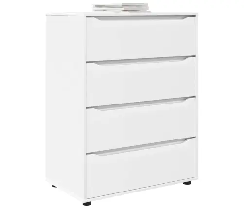 Ladustamiskapid 2 Pcs Valge 80 X 48 X 105 Cm Tehispuit