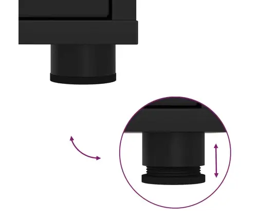 Ladustamiskapid 2 Pcs Must 80 X 48 X 105 Cm Tehispuit
