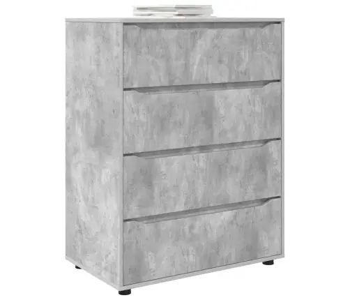 Uzglabāšanas Skapji 2 Pcs Betona Pelēks 80 X 48 X 105 Cm Vidaxl