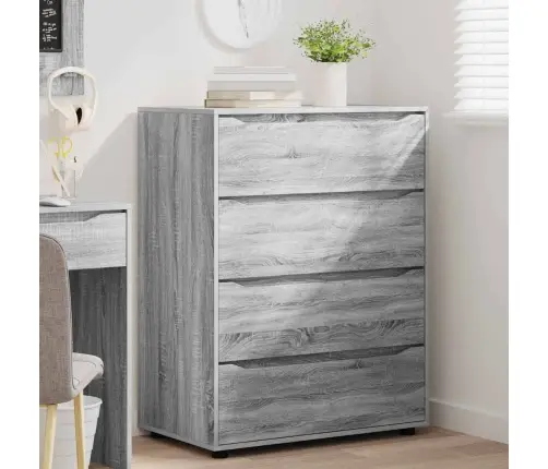 Saugojimo Spintos 2 Pcs Pilkas Sonoma 80 X 48 X 105 Cm
