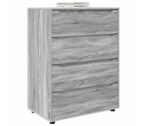 Saugojimo Spintos 2 Pcs Pilkas Sonoma 80 X 48 X 105 Cm