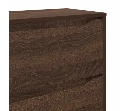 Uzglabāšanas Skapji 2 Pcs Brūns Ozols 80 X 48 X 105 Cm Vidaxl