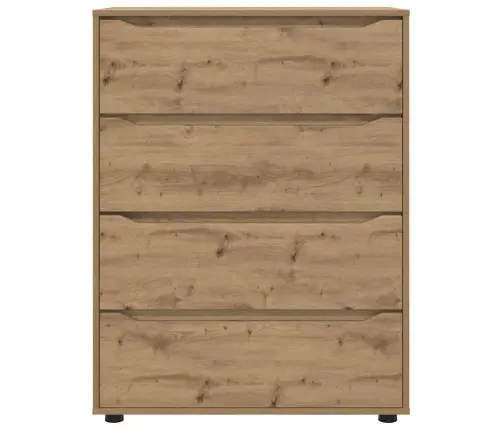 Uzglabāšanas Skapji 2 Pcs Artisānā Ozols 80 X 48 X 105 Cm Vidaxl