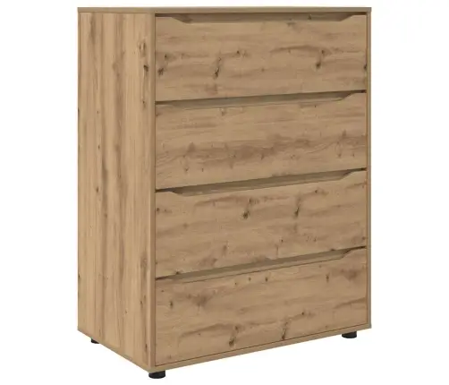 Uzglabāšanas Skapji 2 Pcs Artisānā Ozols 80 X 48 X 105 Cm Vidaxl