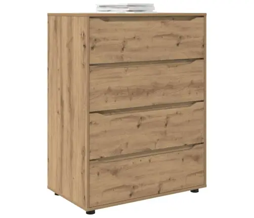 Uzglabāšanas Skapji 2 Pcs Artisānā Ozols 80 X 48 X 105 Cm Vidaxl