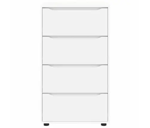 Ladustamiskapid 2 Pcs Valge 60 X 48 X 105 Cm Tehispuit