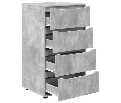 Saugojimo Spintos 2 Pcs Betono Pilka 60 X 48 X 105 Cm