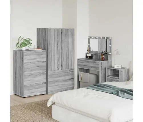 Saugojimo Spintos 2 Pcs Pilkas Sonoma 60 X 48 X 105 Cm