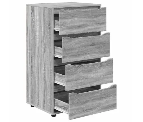 Saugojimo Spintos 2 Pcs Pilkas Sonoma 60 X 48 X 105 Cm