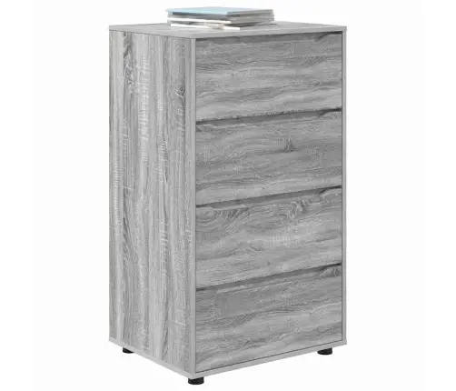 Saugojimo Spintos 2 Pcs Pilkas Sonoma 60 X 48 X 105 Cm