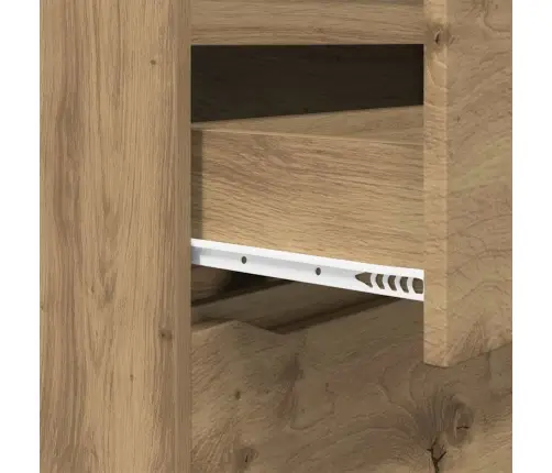 Uzglabāšanas Skapji 2 Pcs Artisānā Ozols 60 X 48 X 105 Cm Vidaxl