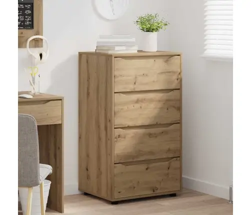 Uzglabāšanas Skapji 2 Pcs Artisānā Ozols 60 X 48 X 105 Cm Vidaxl