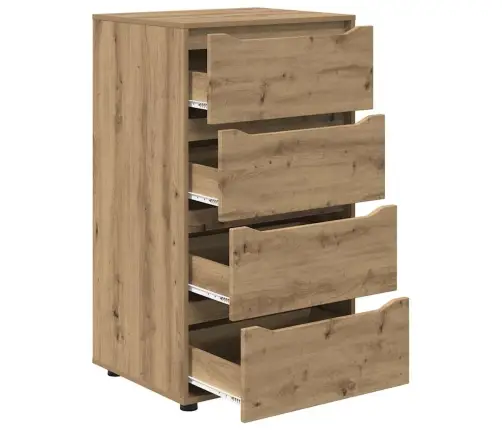 Uzglabāšanas Skapji 2 Pcs Artisānā Ozols 60 X 48 X 105 Cm Vidaxl