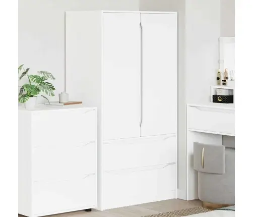 Vonios Spintelė Balta 79,5 X 49 X 156 Cm Apdirbta Mediena