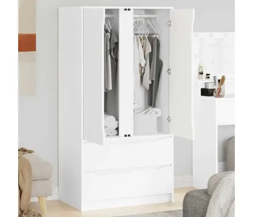 Vonios Spintelė Balta 79,5 X 49 X 156 Cm Apdirbta Mediena